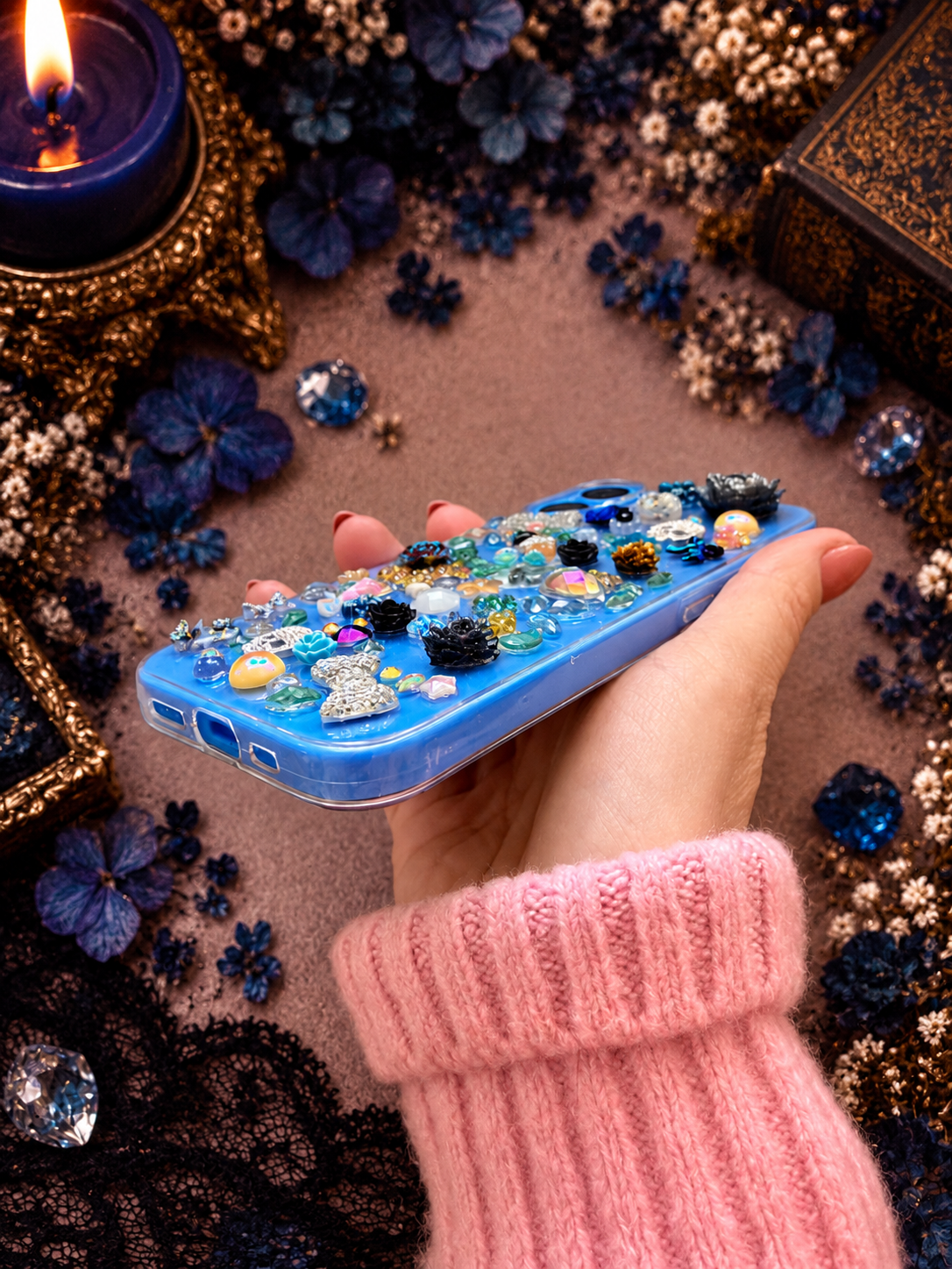 Gothic Jewel Slim Phone Case