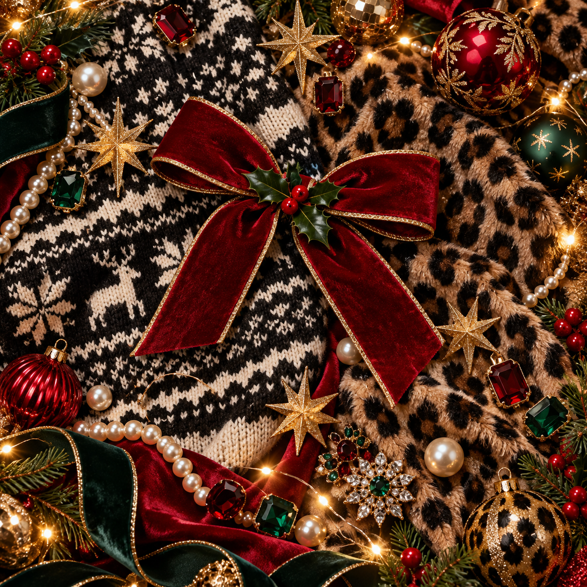 Wild Christmas Slim Phone Case