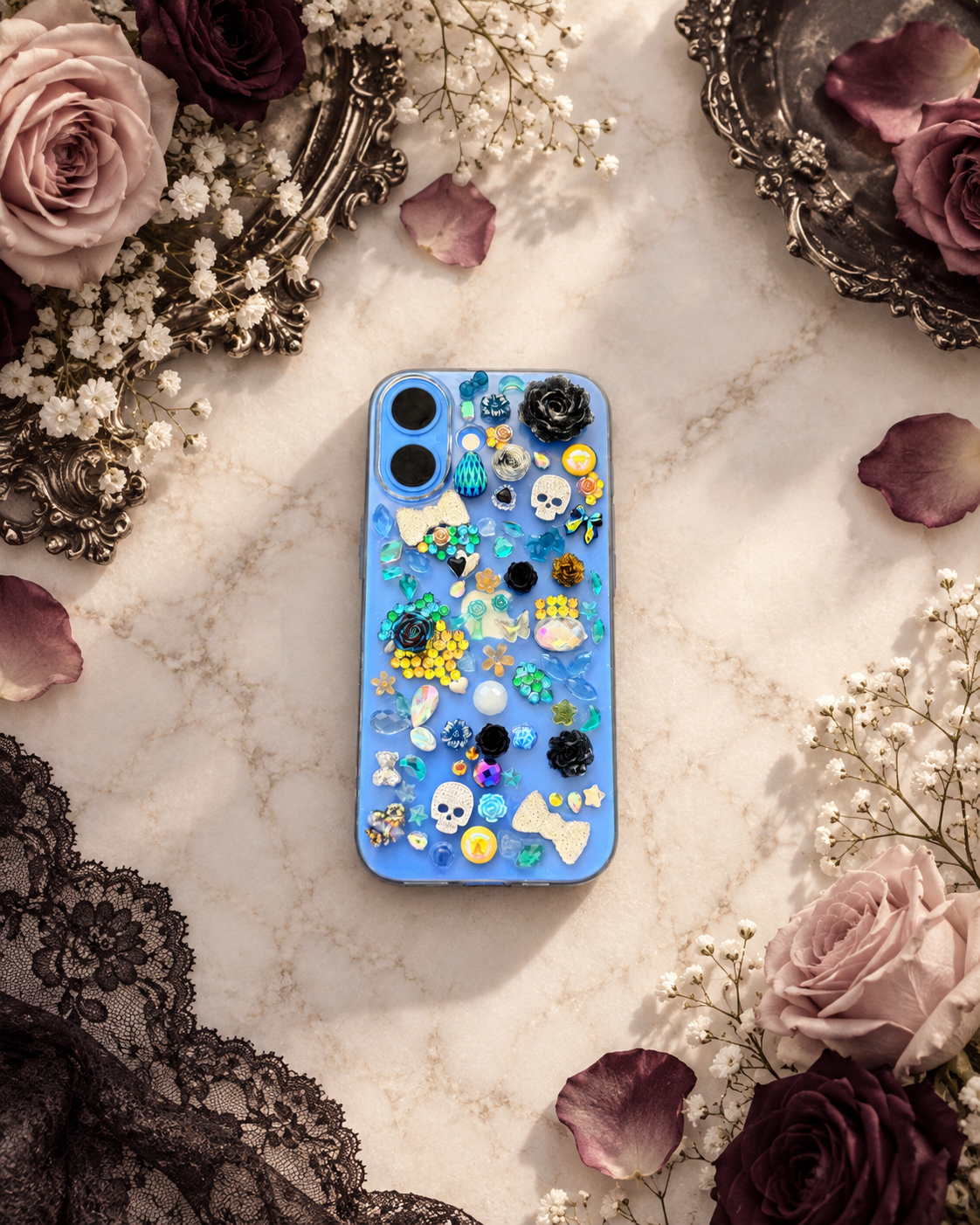 Gothic Jewel Slim Phone Case
